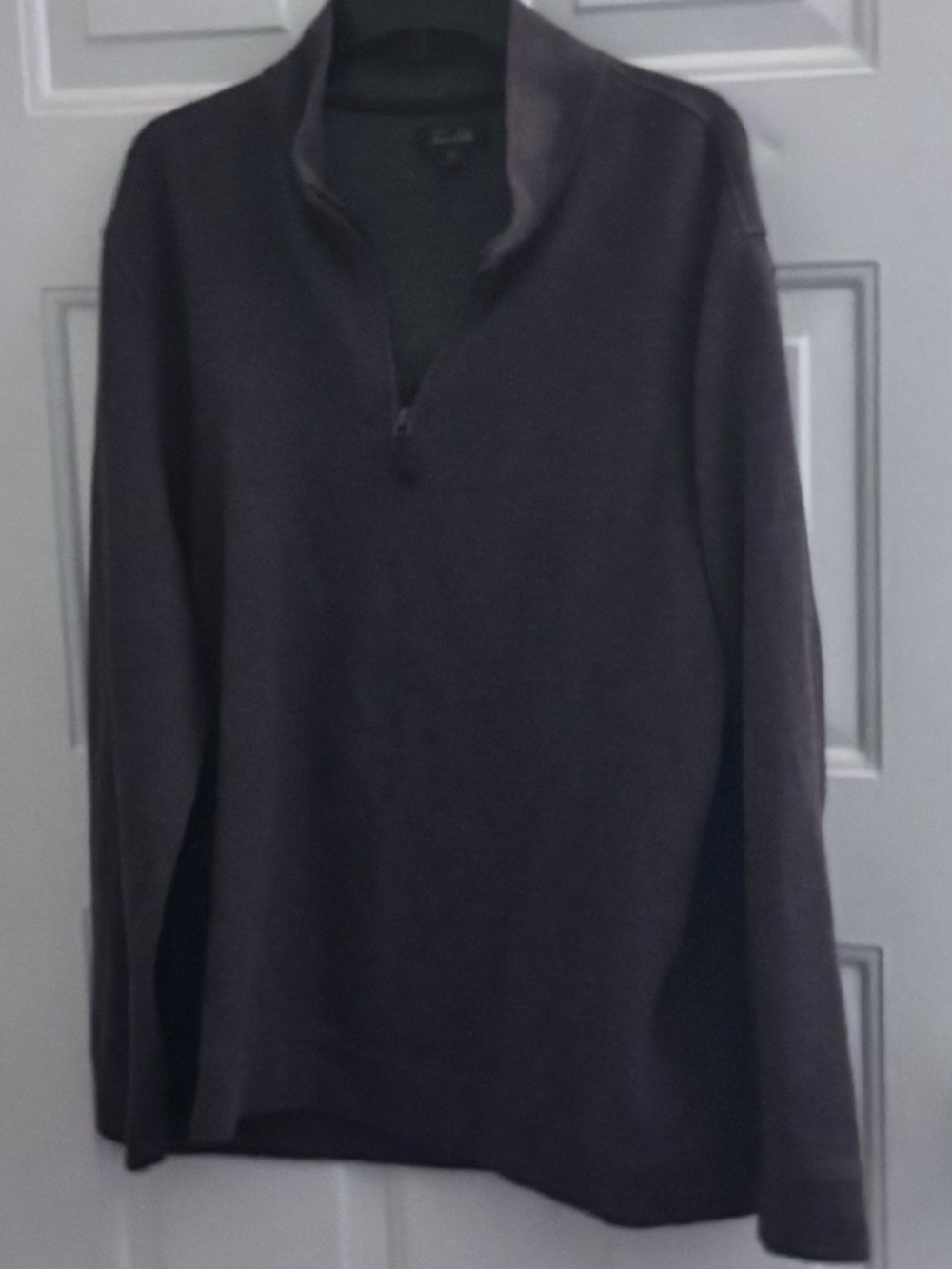 Tasso Elba Men’s Long-Sleeve Half-Zip Pullover - Brown